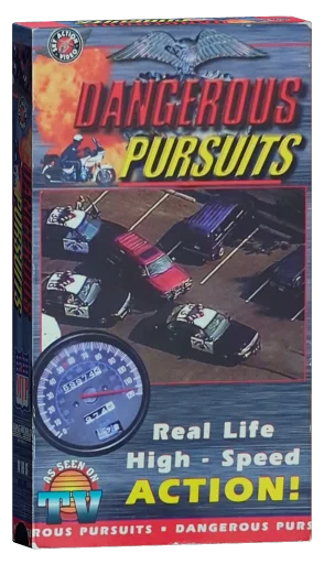 Dangerous Pursuits VHS cover