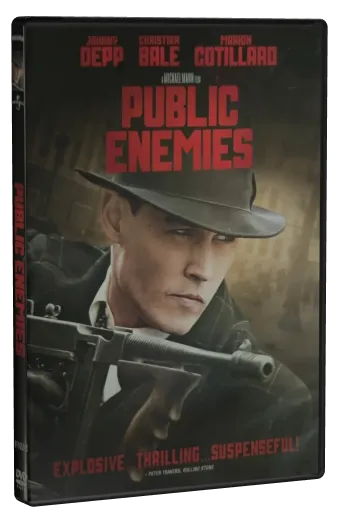 Public Enemies DVD, Universal Studios Home Entertainment