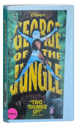 George of the Jungle VHS, Buena Vista Home Video