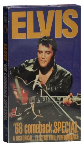 Elvis '68 Comeback Special VHS cover