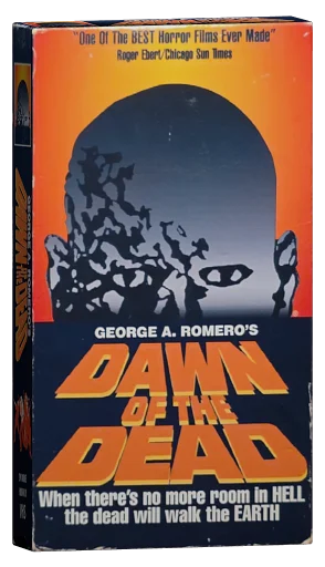 Dawn of the Dead VHS, Video Treasures