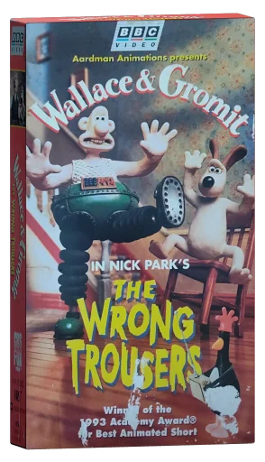 The Wrong Trousers VHS, BBC Video