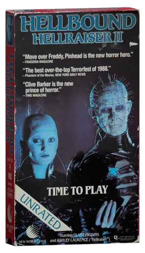 Hellbound: Hellraiser II VHS, New World Video