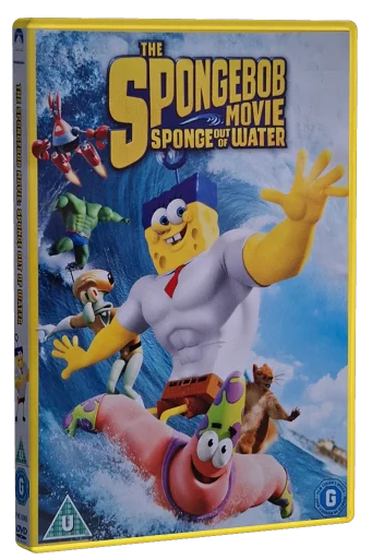 The SpongeBob Movie: Sponge Out of Water DVD, Paramount Home Video