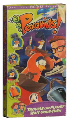 3-2-1 Penguins! VHS cover