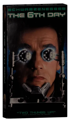The 6th Day VHS, Columbia TriStar Home Video
