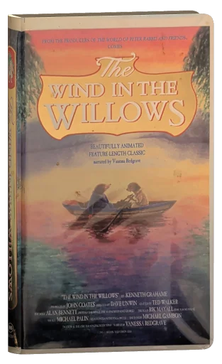 The Wind in the Willows VHS, GoodTimes Home Video (Alt 1)