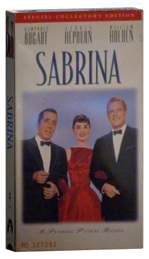 Sabrina VHS cover