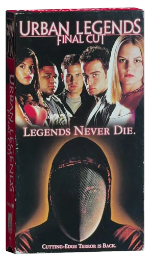 Urban Legends: Final Cut VHS, Columbia TriStar Home Video