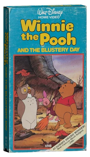 Winnie the Pooh and the Blustery Day VHS, Walt Disney Home Video