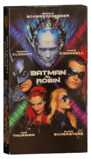 Batman & Robin VHS, Warner Home Video