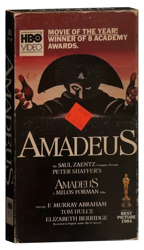 Amadeus VHS, HBO Video