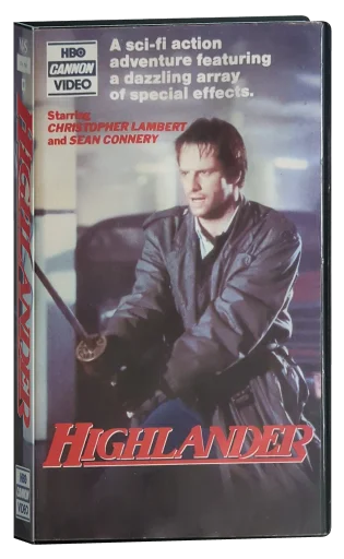 Highlander VHS, HBO Cannon Video