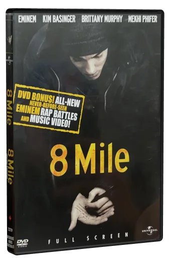 8 Mile DVD cover