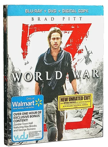 World War Z Blu-ray, Paramount Home Video