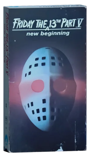 Friday the 13th: A New Beginning VHS, Paramount
