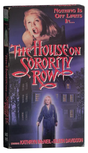 The House on Sorority Row VHS, United American Video