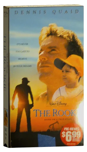 The Rookie VHS, Walt Disney Home Entertainment