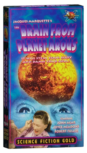 The Brain from Planet Arous VHS, Wade Williams