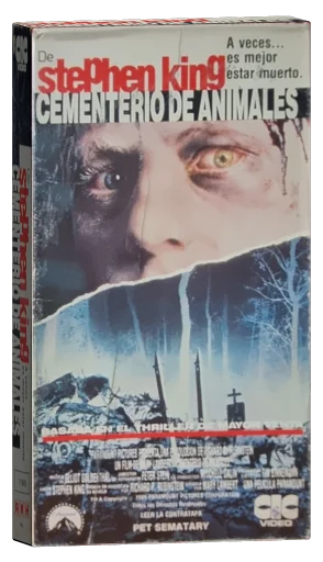 Cementerio de animales VHS cover