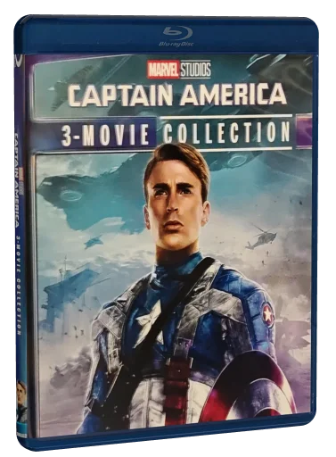 Captain America 3-Movie Collection Blu-ray cover
