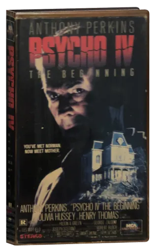 Psycho IV: The Beginning VHS, MCA Universal
