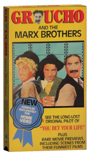 Groucho and the Marx Brothers VHS cover