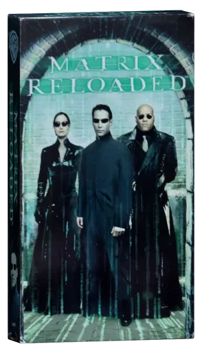 The Matrix Reloaded VHS, Warner Home Video