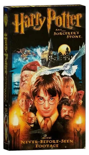 Harry Potter and the Philosopher's Stone VHS, Warner Bros.