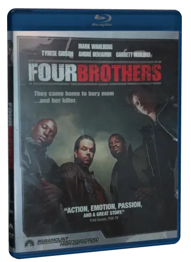 Four Brothers Blu-ray, Paramount Home Video