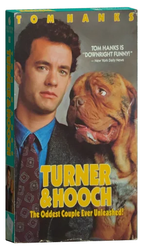 Turner & Hooch VHS, Touchstone Home Video