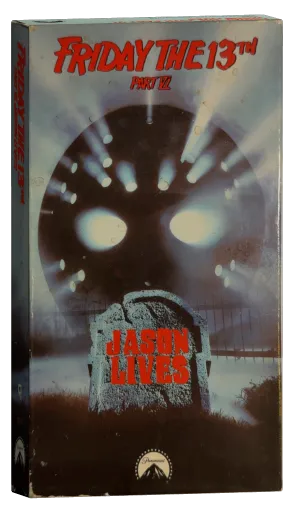 Jason Lives - Friday the 13th Part VI VHS, Paramount