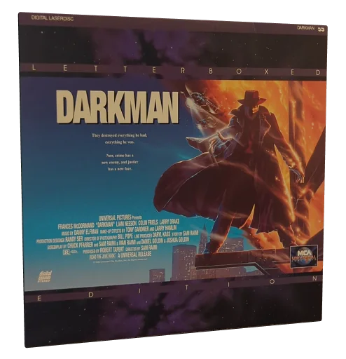 Darkman Laserdisc, MCA Home Video