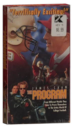 The Program VHS, Touchstone Home Video