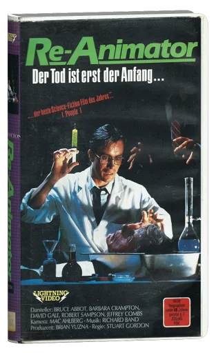 Re-Animator VHS, Lightning Video