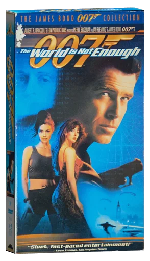 The World Is Not Enough VHS, MGM Home Entertainment