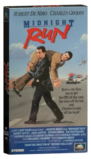 Midnight Run VHS cover
