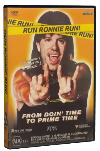 Run Ronnie Run DVD, New Line Cinema