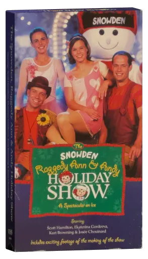 The Snowden, Raggedy Ann & Andy Holiday Show VHS cover