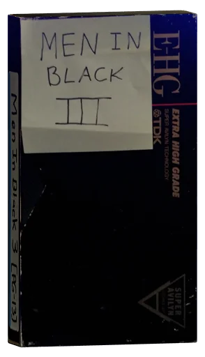 Men in Black 3 VHS cover