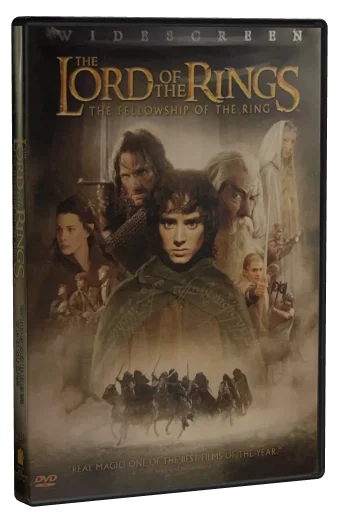The Lord of the Rings: The Fellowship of the Ring DVD, New Line Home Entertainment