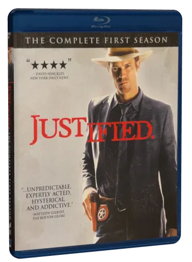 Justified Blu-ray, Sony Pictures Home Entertainment