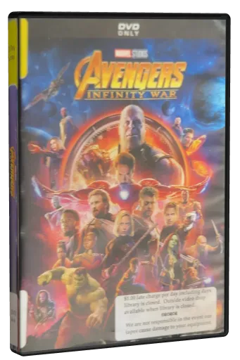 Avengers: Infinity War DVD, Marvel