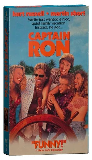 Captain Ron VHS, Touchstone Home Video