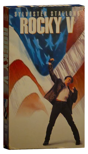 Rocky V VHS, MGM/UA Home Video