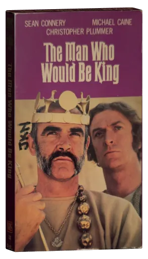 The Man Who Would Be King VHS, CBS/FOX Video
