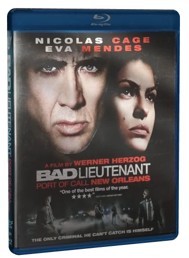 Bad Lieutenant: Port of Call New Orleans Blu-ray, VVS Films