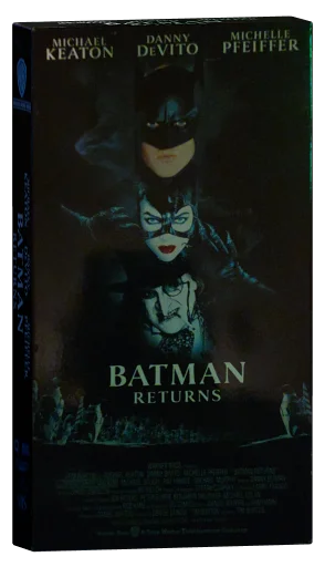 Batman Returns VHS, Warner Home Video