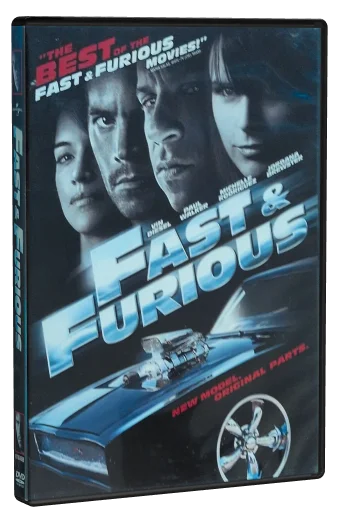 Fast & Furious DVD, Universal Studios Home Entertainment