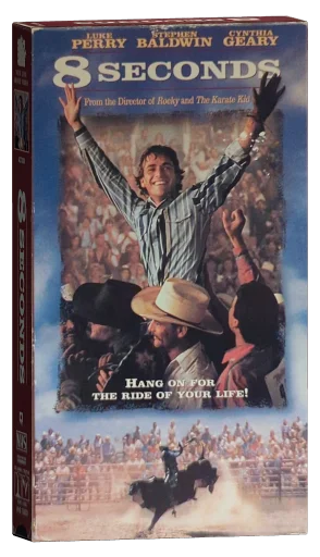 8 Seconds VHS, New Line Home Video